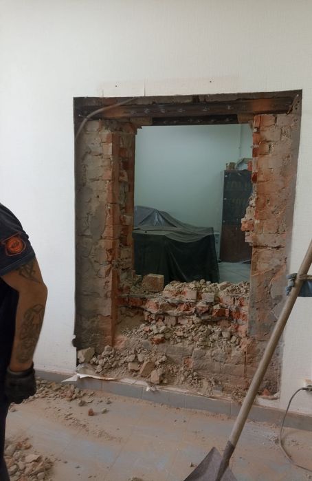 Любий демонтаж, Різання бетону, штроби, прорізи