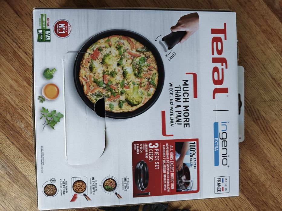 Patelnie Tefal z rączką