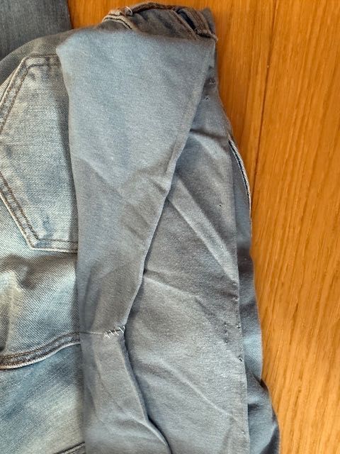 Jeansy spodnie ciążowe H&M, rozm. 38