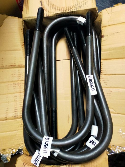 Strzemię resoru M20x1,5x135x370/390 na rurę Brandys BSS 12ton nowe FV