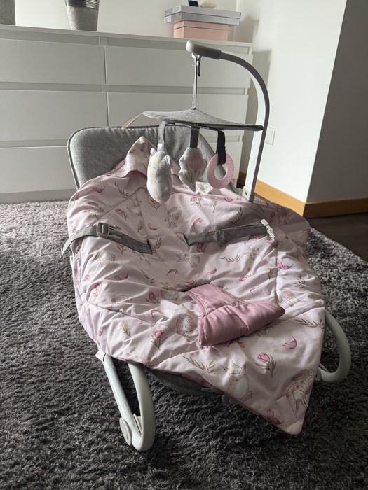 Espreguiçadeira Kinderkraft FELIO 2 – Rosa