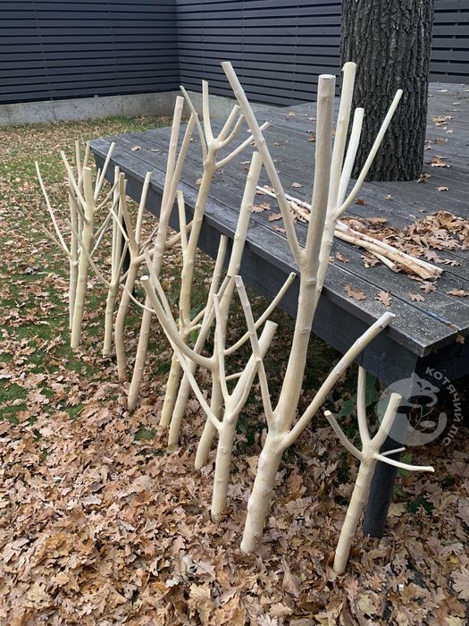 Кігтеточка на основі реального дерева