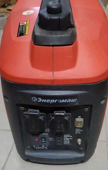 Інверторний бензиновий генератор Енергомаш ЕГ-8720І - 2 кВт