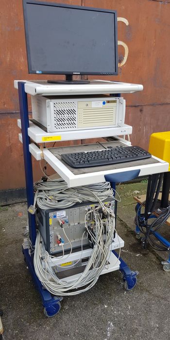 Komputer przemysłowy Thales KBS 110V Kapsch z modułami sterującymi