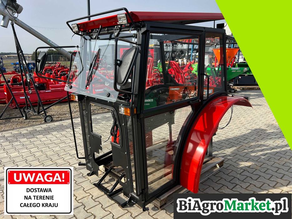 Kabina Ursus Kabina ciągnikowa z błotnikami/ kabina bez błotników C330 C360 C-360 MF235 MF255 T25 T-25 +wycieraczka /Kabina sadownicza -RATY- DOSTAWA!