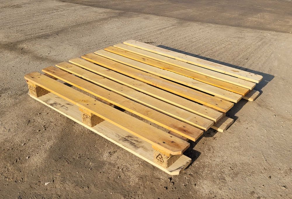 Palety chemiczne CP1 używane 1200x1000x140 mm