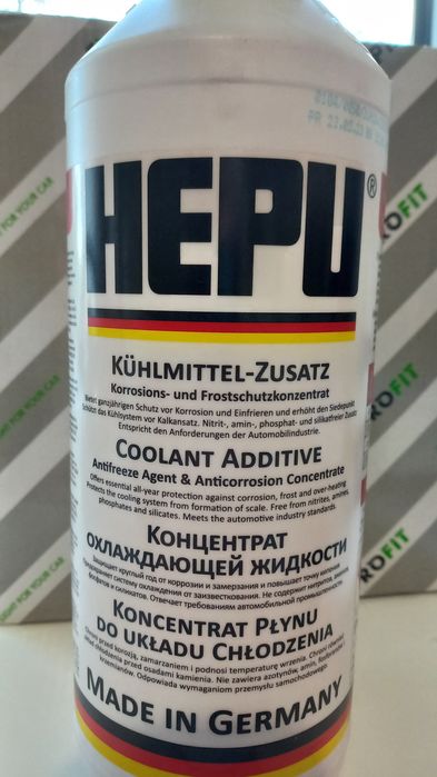 Hepu G12 червоний 1,5 л (P999G12) концентрат антифризу