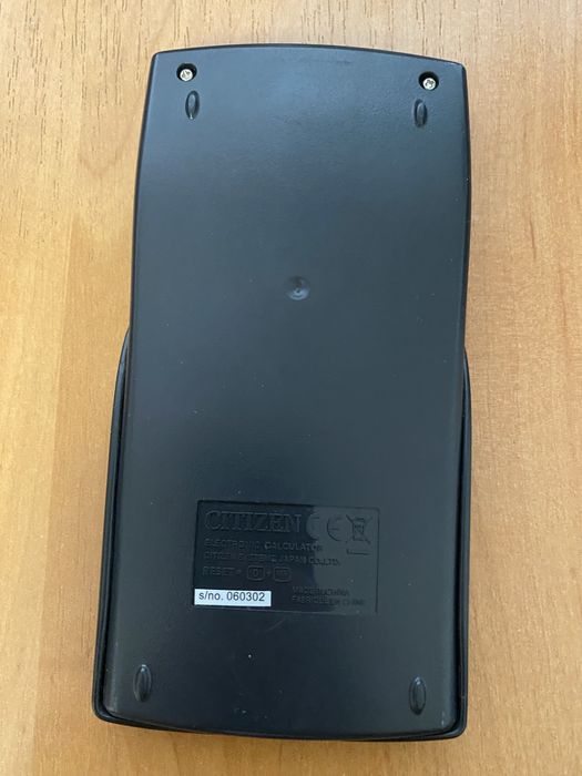 Калькулятор citizen sr-260