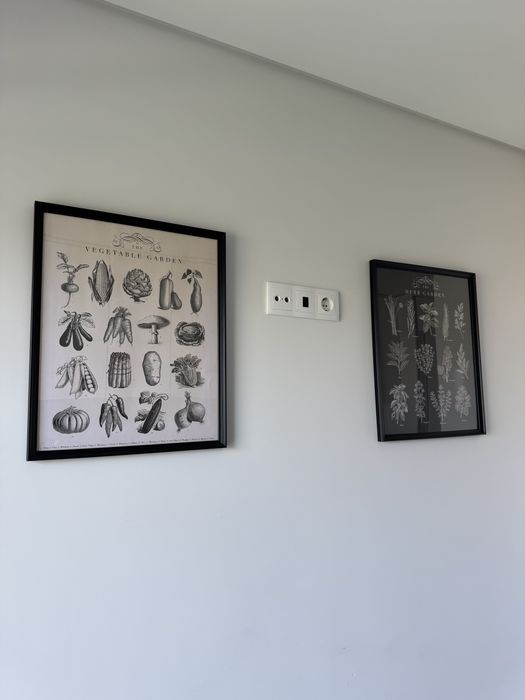 Conjunto de 2 quadros decorativos