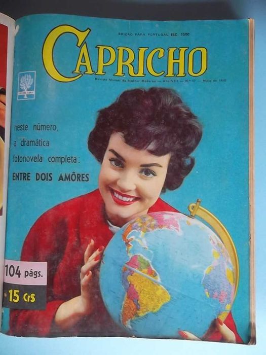 CAPRICHO - 8 Revistas de 1959