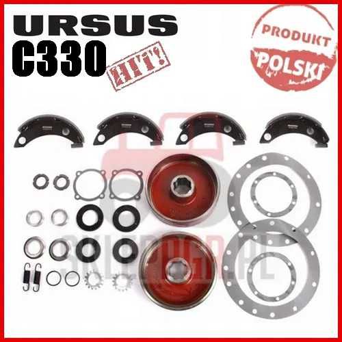 Zestaw komplet naprawczy hamulców C330 C-330 POLSKI / URSUS ORYGINAŁ