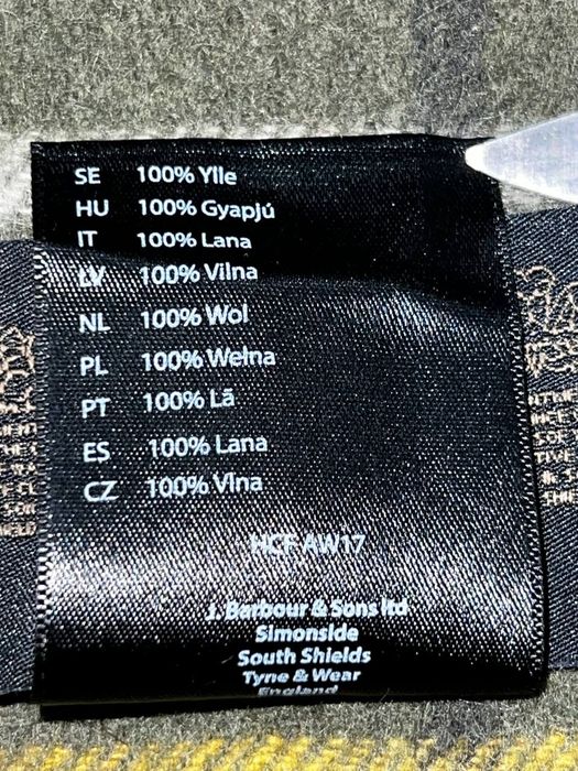 Шарф від Barbour в ідеальному стані