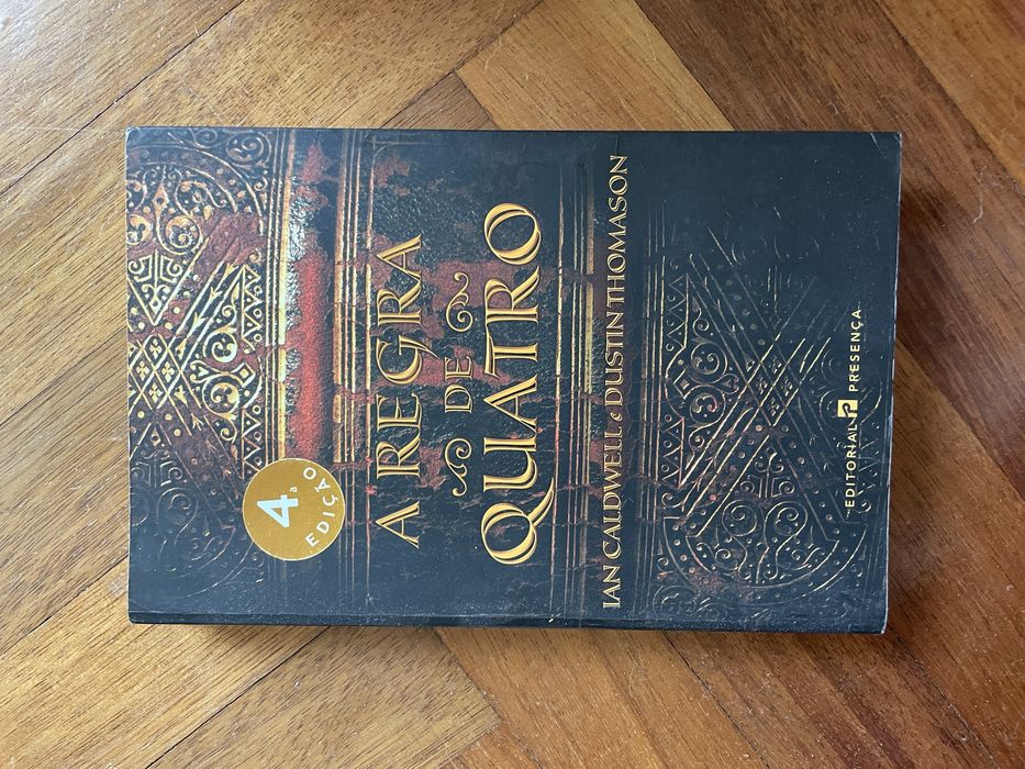 Livro: A Regra de Quatro de Dustin Thomason e Ian Caldwell