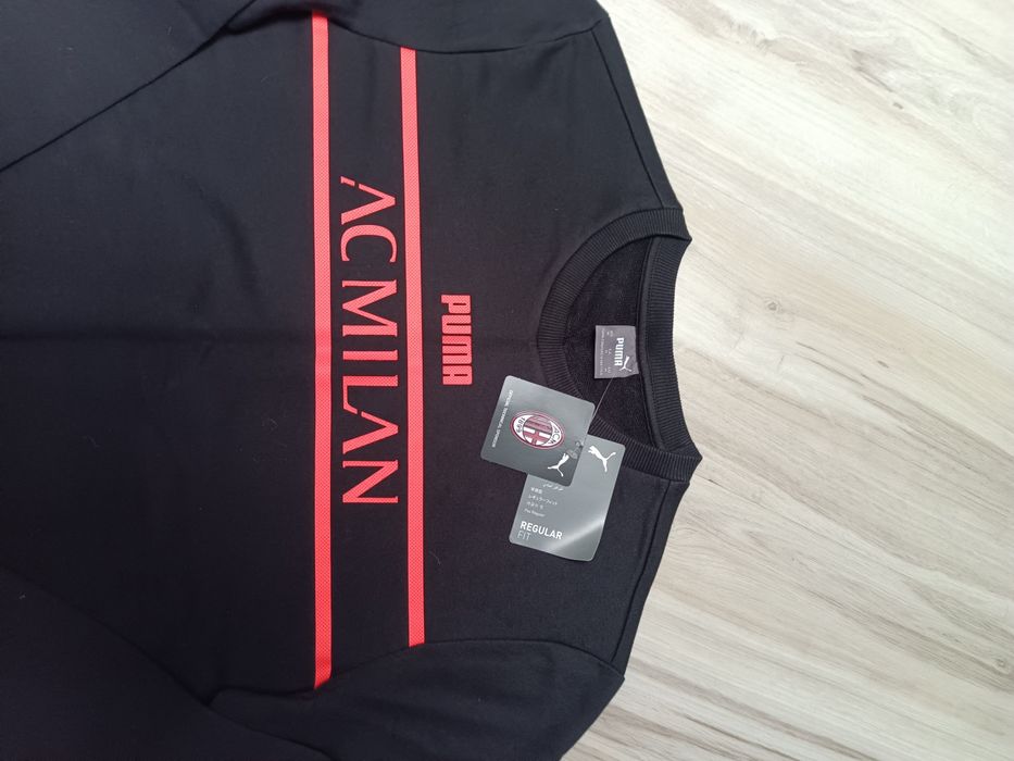 Bluza bawełniana męska Puma AC Milan rozmiar m