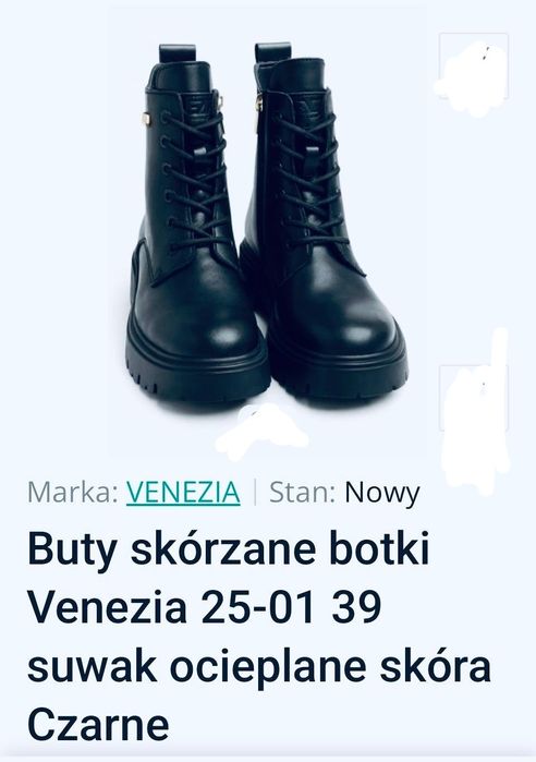 Buty damskie ocieplane nr 39