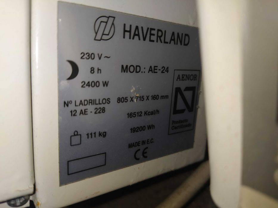 Acumulador de calor. Haverland. Tenho vários modelos