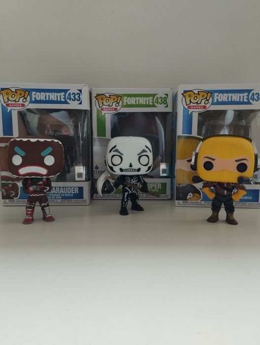 POP FIGURES - Fortnite (Raptor, Skull Troper, Merry Marauder)