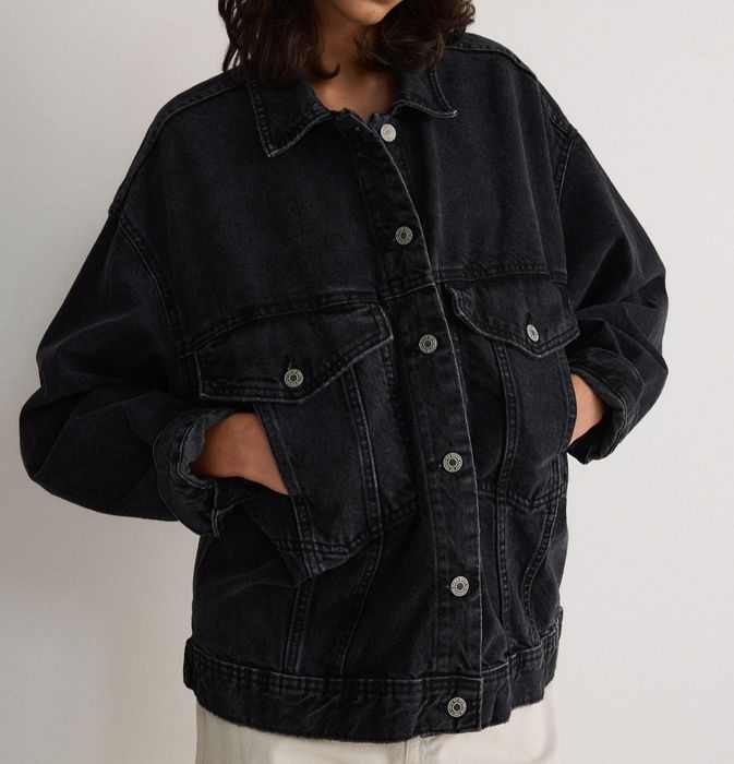 ‼️Reserved стильная L- XXL джинсовая куртка