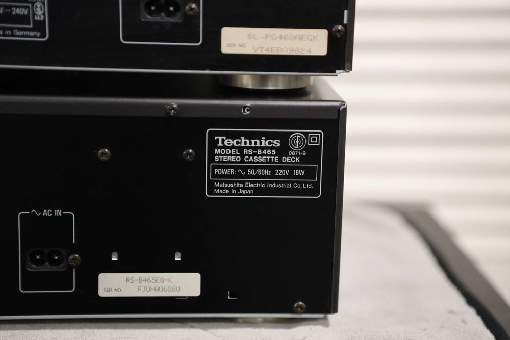 Techniks SA-GX100 + SL-PG460A + RS-B465 - Gotowe do pracy !