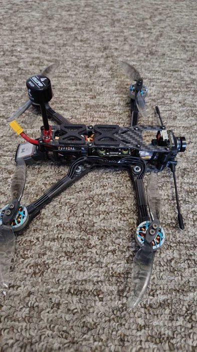 Складний карбоновий дрон на рамі Mini Range II LR4 4дюйма 185мм