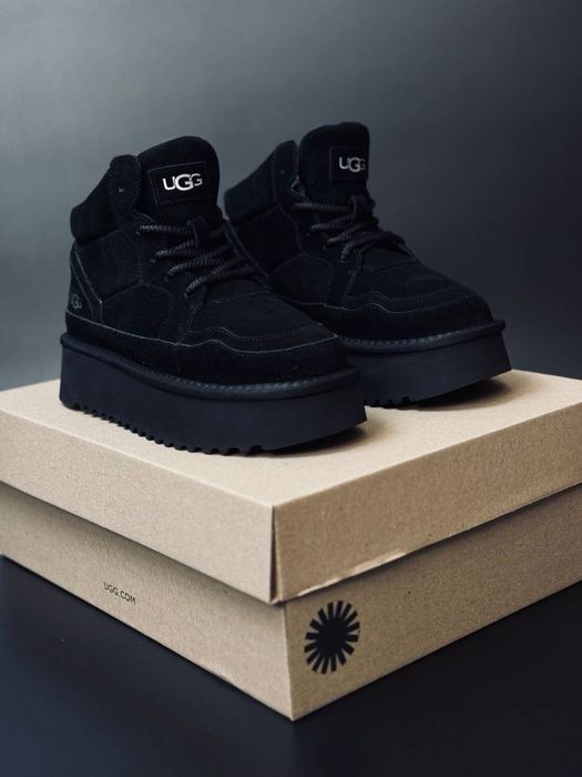 Хит !!Кроссовки Ugg Lowmel замшевые / натуральный мех / угги ловмель