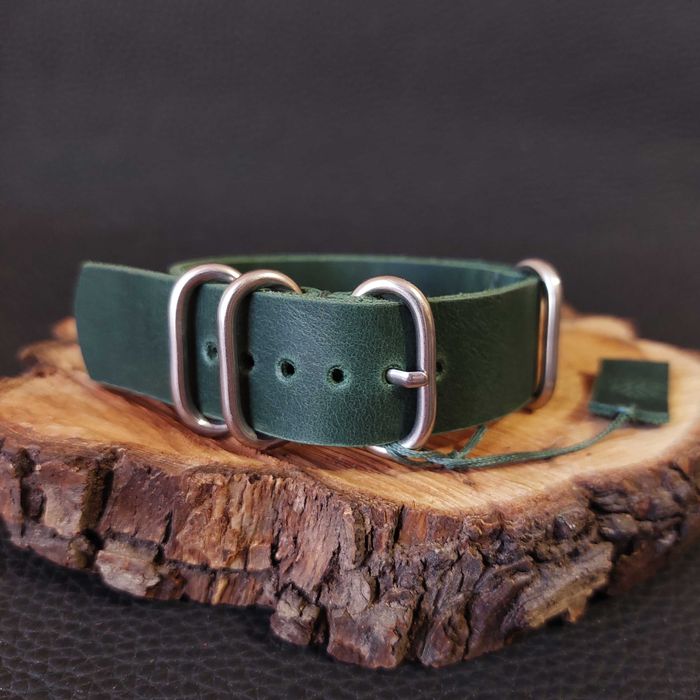 Ремешки Нато Зулу "Nikaz" 14мм, 16мм, 18мм, 20мм, 22мм, 24мм ( N003)