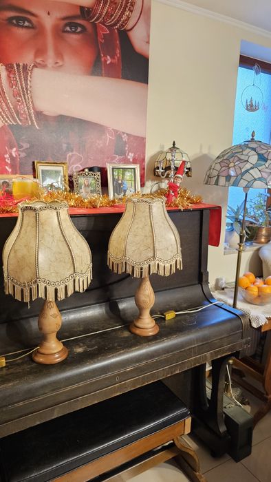 Komplet 2 stylowe lampki nocne