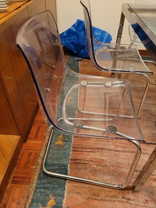 Mesa extensível Glivarp com cadeiras