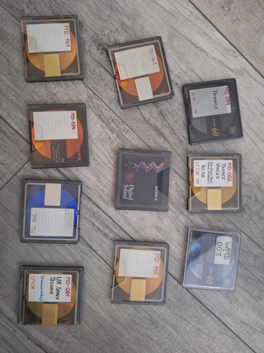 Mini  Disc  SONY 10szt NAGRANE ST BDB