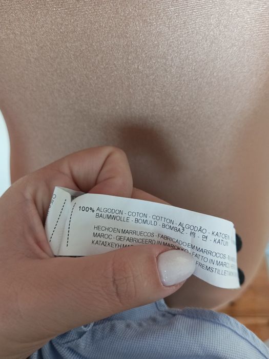 Zara man bawełniana koszula męska nowa slim M okazja