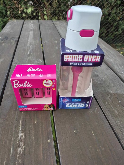 Dafi fit mania butelka filtrująca wodę zestaw filtrów nowa 0,5l