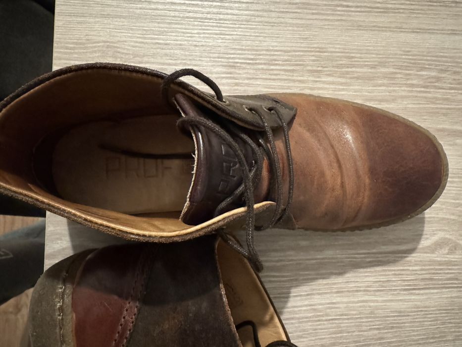 Botim em pele Prof em excelente estado