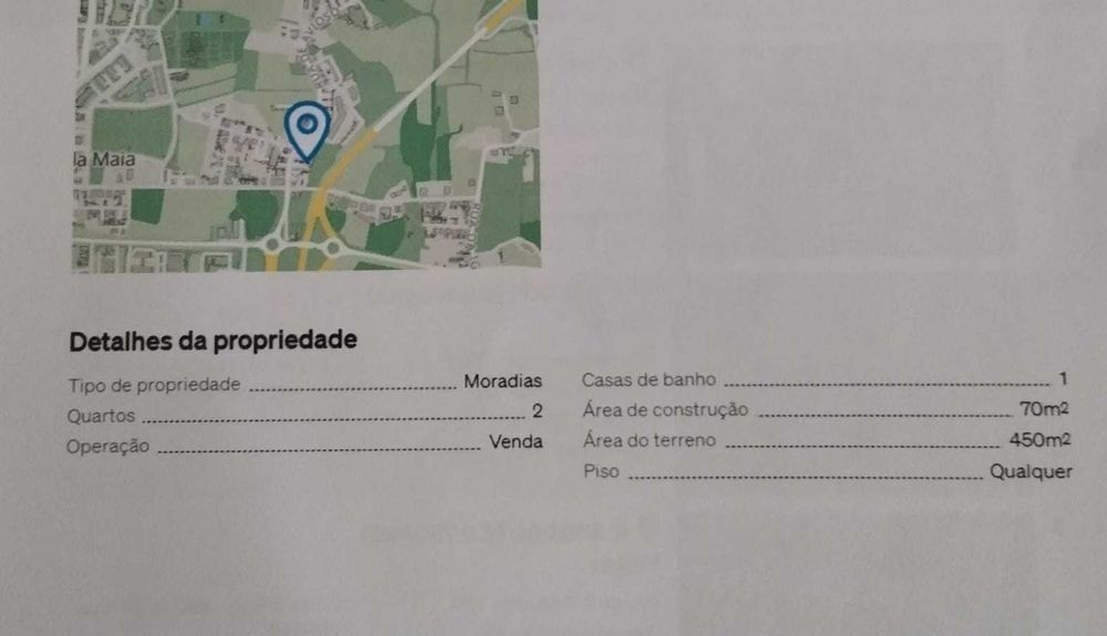 moradia castelo maia