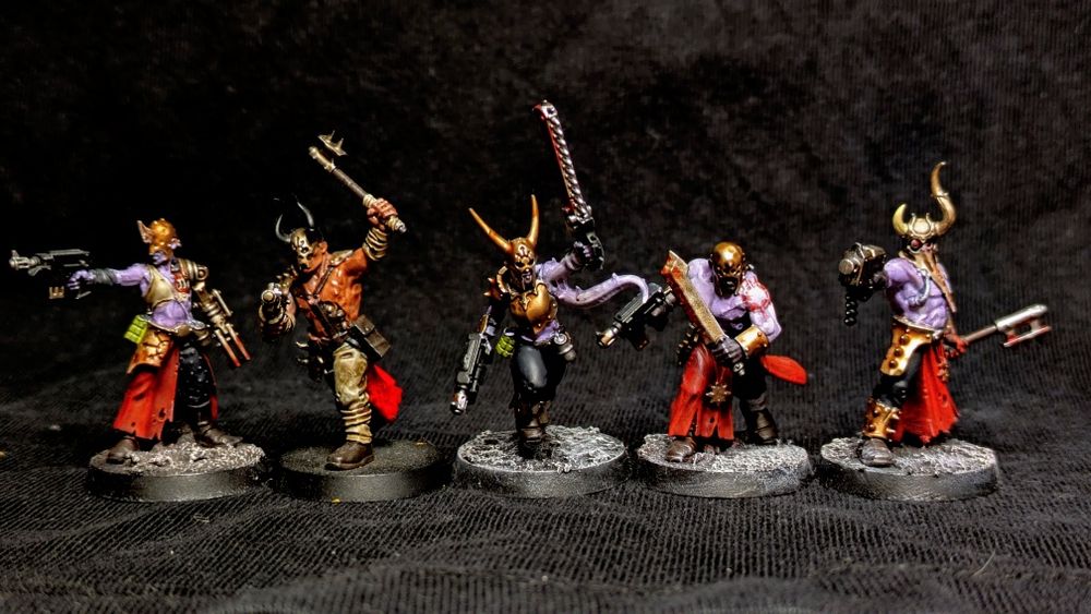 Warhammer 40K Chaos Space Marines Chaos Cultists
