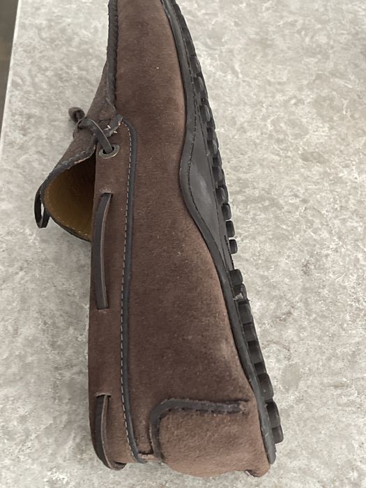 Замшевые мокасины MASSIMO DUTTI новые