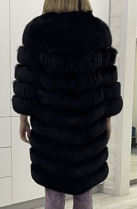 Шуба из песца