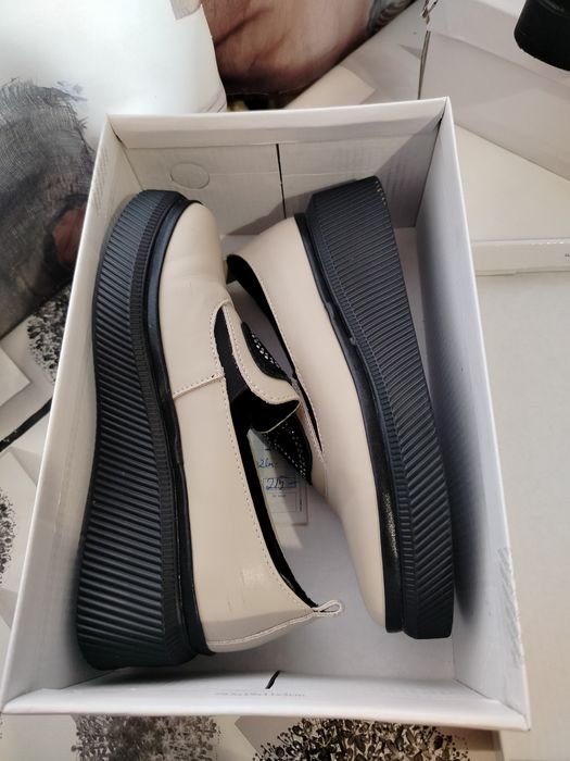 Buty na platformie 36 skóra