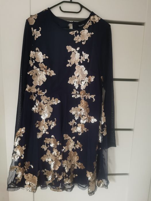 SimplyBe sukienka elegancka koktajlowa rozm. 44