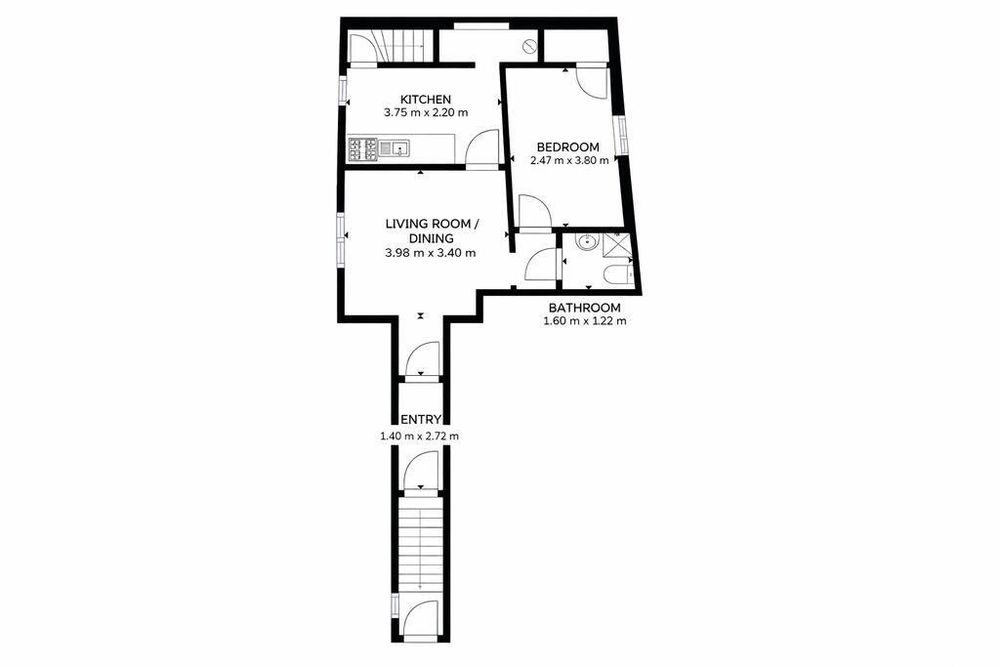 Apartamento T1 em Évora de 51 m2