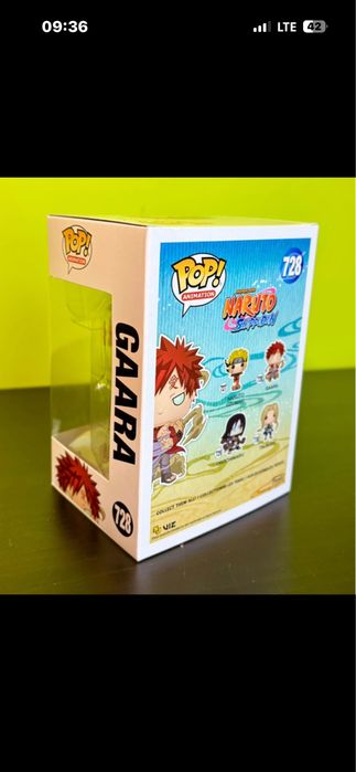 Funko Pop Gaara Naruto Shippuden #728 figurka kolekcjonerska stan idealny