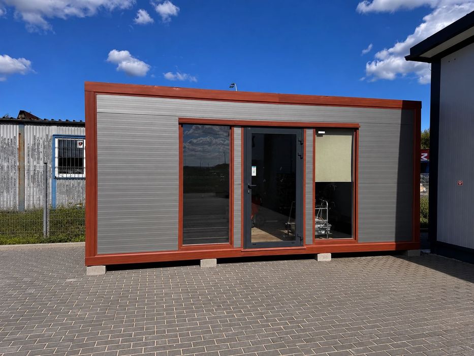 KONTENER BIUROWY 6×3 m | 2023 | Meble+Klimatyzacja Gratis