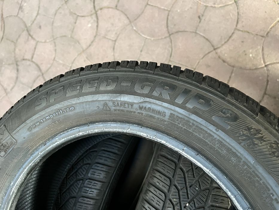 Резина зима 185/60 R 15 Semperit пара ЗНИЖКА !7,5 мм!!!