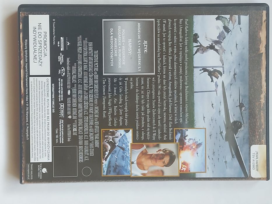 Płyta DVD Film PEARL Harbor