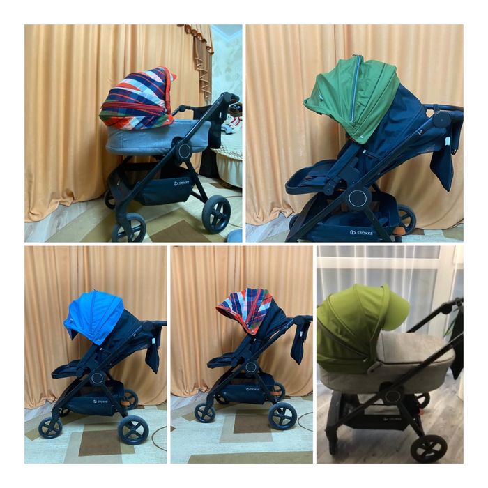 Стильная коляска стильная Stokke® Beat™ .
