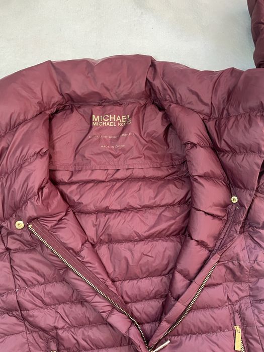 Puchowy lekki plaszcz Michael Kors