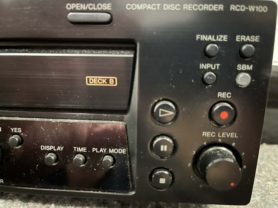 SONY compact disc recorder  RCD - W100
