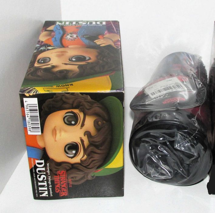 Stranger Things Q posket Dustin, Banpresto + Travel Mug