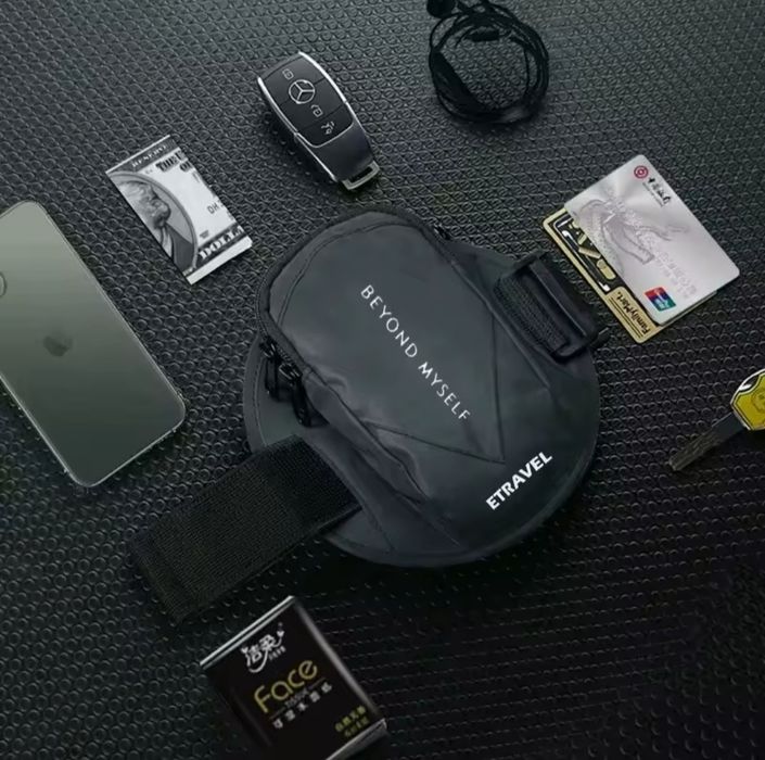 Bolsa desportiva para telemóvel e cartões