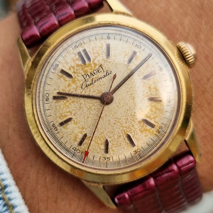 Zegarek Męski Piaget Cutomatic 31 mm lata 1950