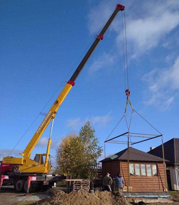 Оренда Автокрана 16т, 25т, 50т. До 38 метрів стріла. м. Луцьк